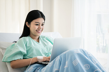 寝たきりでもできる